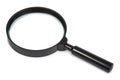 Magnifying glass looking lens magnify isolated Royalty Free Stock Photo