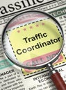 We are Hiring Traffic Coordinator. 3D.