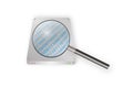 Magnifying glass scanning on harddisk