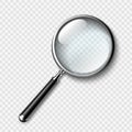 Magnifying Glass Transparency Equipment Vector