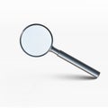 Magnifying glass on a transparent background.set.