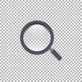 Magnifying Glass, Vector illustration, EPS 10, isoiated background