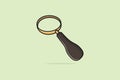 Magnifying Glass vector illustration. Science and technology searching items icon concept.