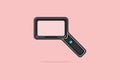 Magnifying Glass vector illustration. Science and technology searching items icon concept.