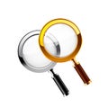 Magnifying glass. Vector