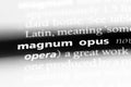 magnum opus