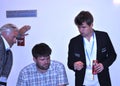 Magnus Carlsen and his team