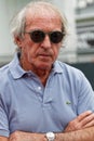 Former F1 french driver Jacques Laffite at French Historic Grand Prix