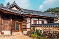 Magoksa temple traditional architecture in Gongju, Korea Royalty Free Stock Photo