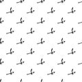 Magpie fly pattern seamless vector Royalty Free Stock Photo