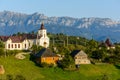 Magura village,a picturesque place from Brasov county, Transylvania, Romania