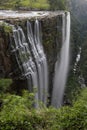 Magwa Falls, waterfall forests and jungle in the wild coast of South Africa