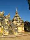 Maha Aung Mye Bon Zan Monastery, Ava, close Mandalay, Myanmar Royalty Free Stock Photo