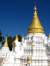 Maha Aung Mye Bon Zan Monastery, Ava, close Mandalay, Myanmar Royalty Free Stock Photo