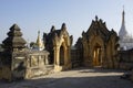 Maha Aung Mye Bonzan Monastery (Inwa, Myanmar) Royalty Free Stock Photo