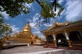 Maha Lokamarazein Kuthodaw Pagoda in Myanmar.