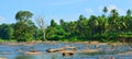 Maha Oya is a major stream in the Sabaragamuwa Province of Sri Lanka. Royalty Free Stock Photo