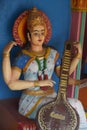 Maha Sarswati Devi statue Hindu goddess