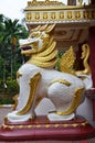 Maha Sasana Ramsi Burmese Buddhist Temple in Singapore Royalty Free Stock Photo