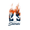 maha shivratri hindu festival of shiv shankar background