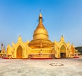 Maha Wizaya pagoda in Yangon. Myanmar.