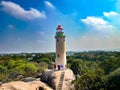 Mahabalipuram Lighthouse is located at south of Chennai