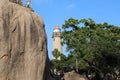 Mahabalipuram Lighthouse in Tamil Nadu, India