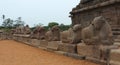 Mahabalipuram monuments Royalty Free Stock Photo