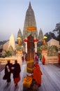 Mahabodhi Temple in Bodh Gaya, Bihar, India