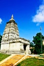 Mahabodhi temple, bodh gaya, India. The site where Gautam Buddha Royalty Free Stock Photo
