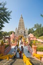 Mahabodhi Temple, Bodhgaya Royalty Free Stock Photo