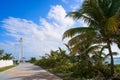 Mahahual lighthouse in Costa Maya Mexico