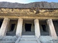 Mahakali Caves in Mumbai, India Royalty Free Stock Photo