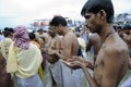 Mahalaya in Kolkata. Royalty Free Stock Photo