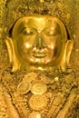 Mahamuni, Big golden Buddha statue Royalty Free Stock Photo