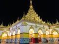 Mahamuni temple in Mandalay city, Myanmar