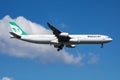 Mahan Air Airbus A340-300 EP-MMB passenger plane landing at Istanbul Ataturk Airport