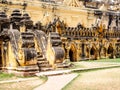 Mahar Aung Mye Bon San monastery, the ancient monastery in Inwa, Mandalay, Myanmar 7 Royalty Free Stock Photo