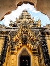 Mahar Aung Mye Bon San monastery, the ancient monastery in Inwa, Mandalay, Myanmar 9 Royalty Free Stock Photo