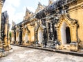Mahar Aung Mye Bon San monastery, the ancient monastery in Inwa, Mandalay, Myanmar 10 Royalty Free Stock Photo