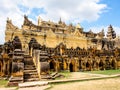 Mahar Aung Mye Bon San monastery, the ancient monastery in Inwa, Mandalay, Myanmar 12