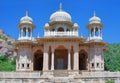 Maharaja Sawai Mansingh II, museum trust the city palace . Gatore Ki Chhatriyan, Jaipur, India