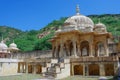 Maharaja Sawai Mansingh II, museum trust the city palace . Gatore Ki Chhatriyan, Jaipur, India