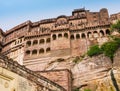 Maharajah Palace in Mehrangarh fort, Jodphur, Rajasthan, India