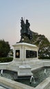 MahaRana Pratak Statue in Udaipur, India Royalty Free Stock Photo