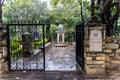 Maharana Pratap\'s famed steed Chetak memorial at rainy day from flat angle Royalty Free Stock Photo