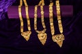 Maharashtrian Mangalsutra, Vati designs  used by women Royalty Free Stock Photo