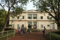 The Santiniketan House was built by Maharshi Debendranath Tagore in 1863. Royalty Free Stock Photo