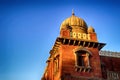 Mahatma Gandhi Hall. Ghanta Ghar, Indore, Madhya Pradesh. Also Known as King Edward Hall. Indian Architecture. Royalty Free Stock Photo