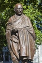 Mahatma Gandhi Statue in London Royalty Free Stock Photo